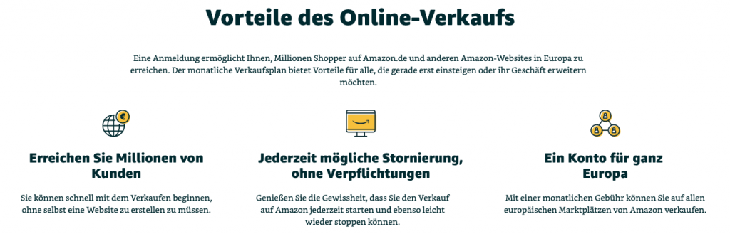 Amazon FBA Anmeldung und Vorteile